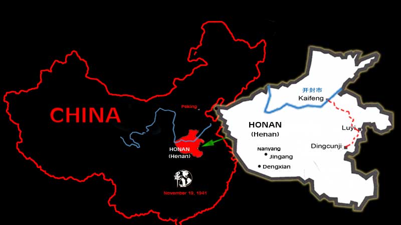 Map Henan